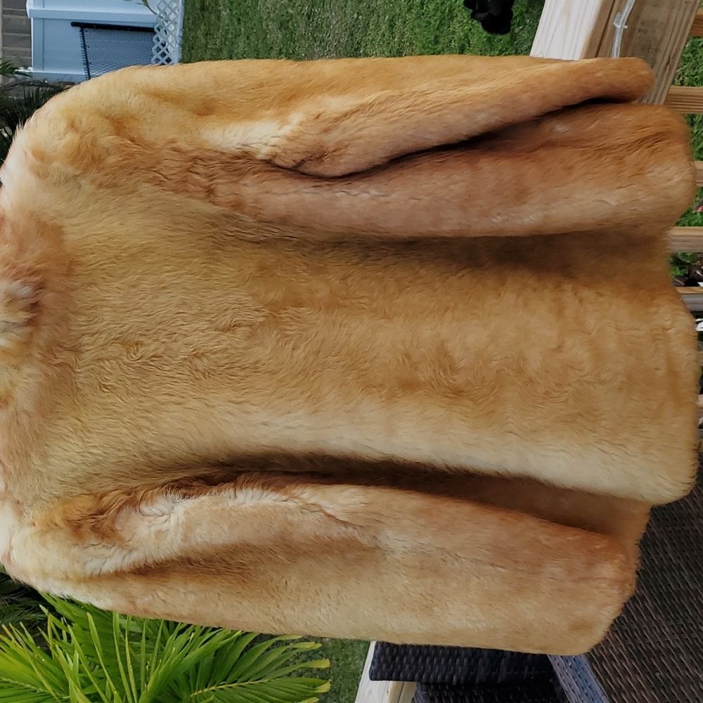Red fox faux fur - Picture 7 of 9